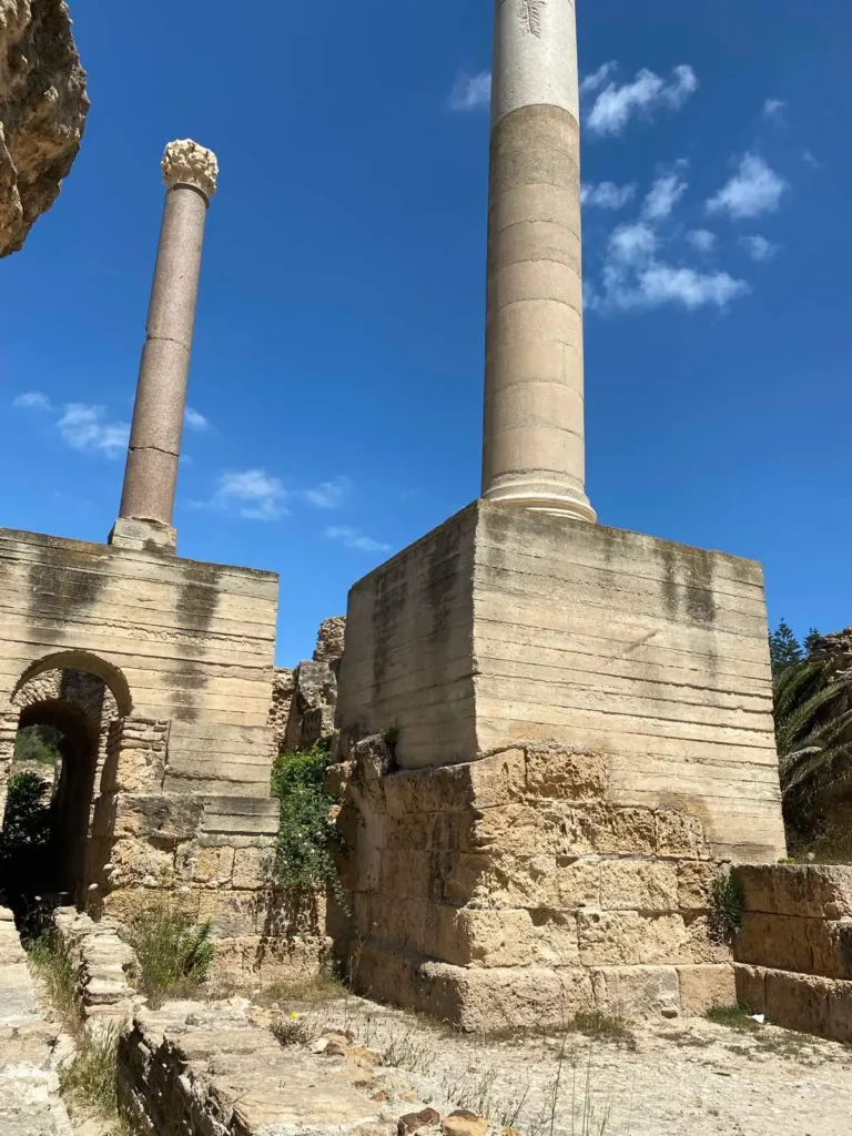 what to do in Tunisia Carthage ruins Antonine Baths ancient Roman site