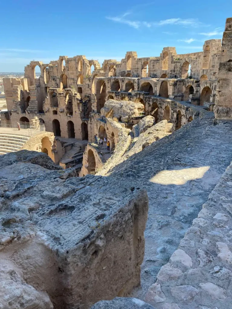 what to do in Tunisia El Djem amphitheatre Roman colosseum UNESCO site