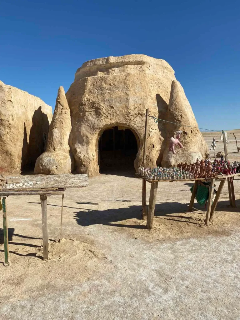 Star Wars filming location in Tunisia Sahara desert Tatooine set