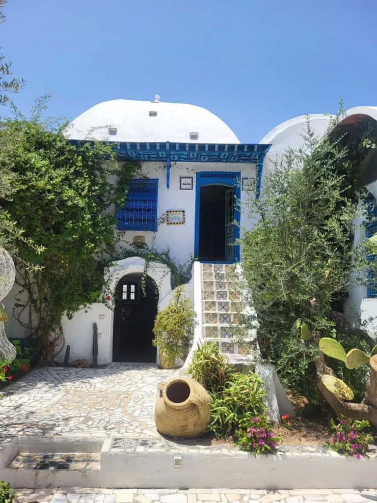 what to do in Tunisia Sidi Bou Said traditional blue door architecture