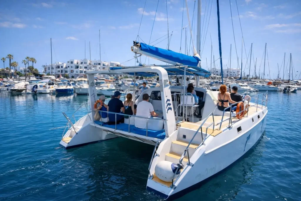 what to do in Tunisia catamaran cruise Sousse Hammamet Monastir sea excursion