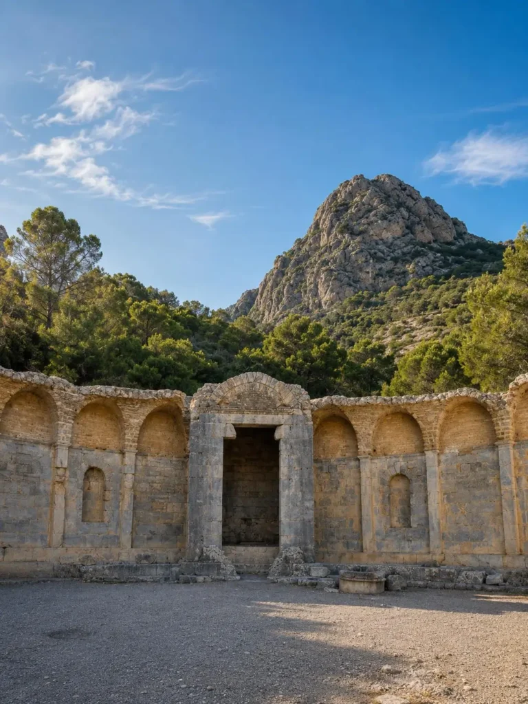 Zaghouan Zriba Olia tour Tunisia Roman Water Temple near the Zaghouan mountains