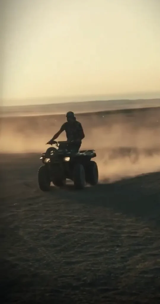 Sahara quad biking adventure on a Sahara 2 Day Tour from Sousse in Tunisia